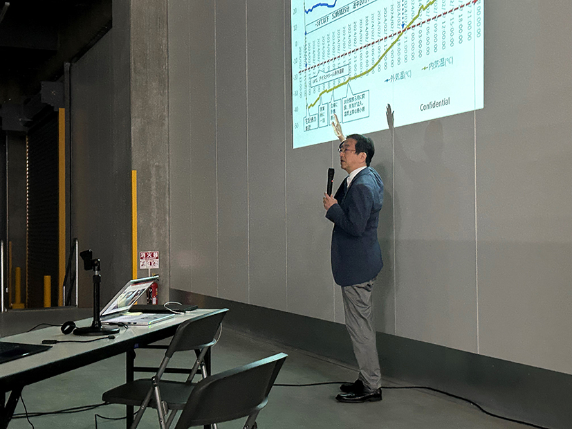 発表の様子